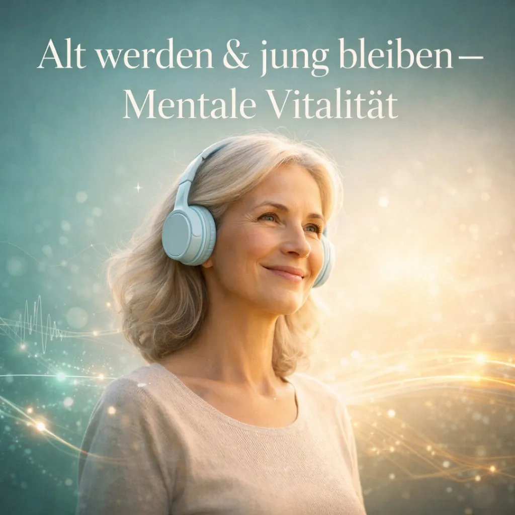 Cover der Hypnose-Audio-Anwendung Alt werden Jung bleiben von Facharzt Dr. Dieter Eisfeld für mentale Vitalität und gesundes Altern.